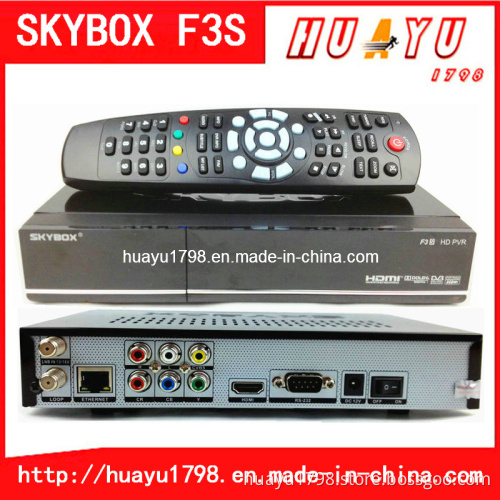 Newest Original Skybox F3s Satellite Receiver Software Download 1080P Receiver Support GPRS Skybox F3s